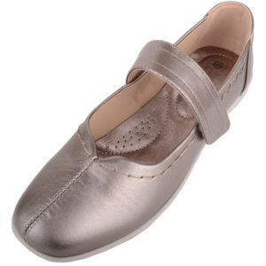 Light Weight Wide Fitting Casual Shoes - Rose Gold