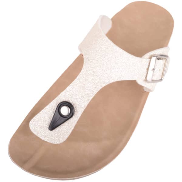 Ladies Casual Glitter Slip On Summer Sandals / Flip Flops