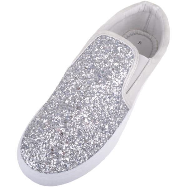 Ladies Casual Glitter Summer Trainers / Shoes
