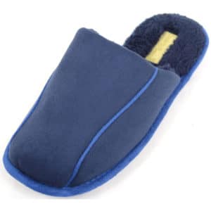 Men's Slip On Soft Fleeced Lined Warm Slippers / Mules
