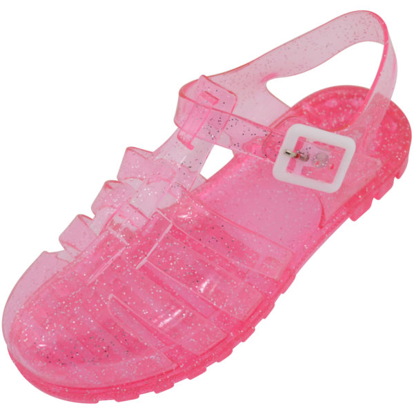 Children’s Glittery Summer Jelly Shoes