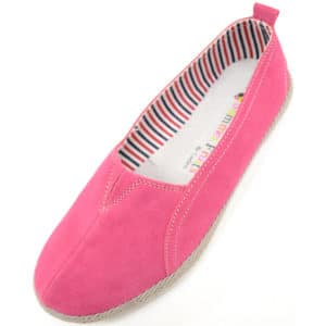 Womens Real Leather Suede Slip On Summer / Holiday / Casual Shoes