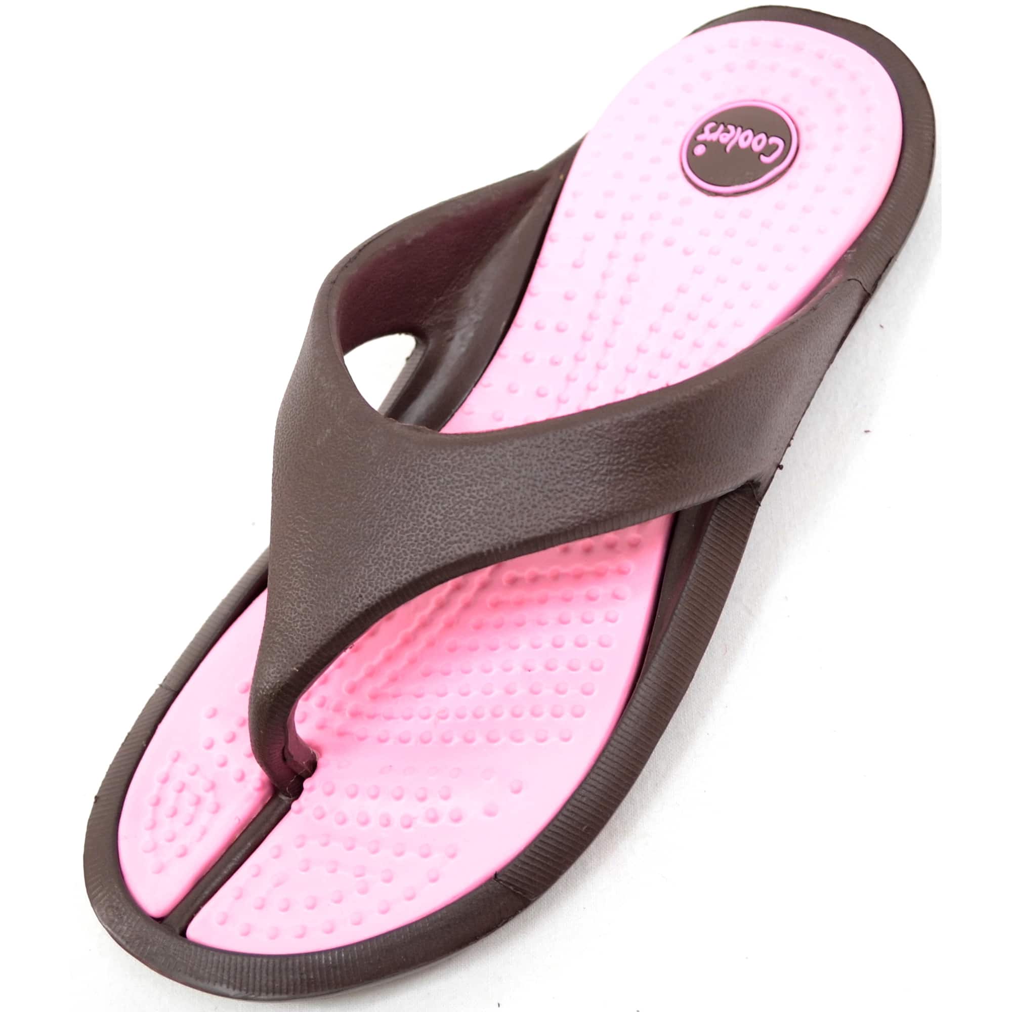 Women's Light Weight Rubber Summer Flip Flops / Sandals - Absolute Footwear