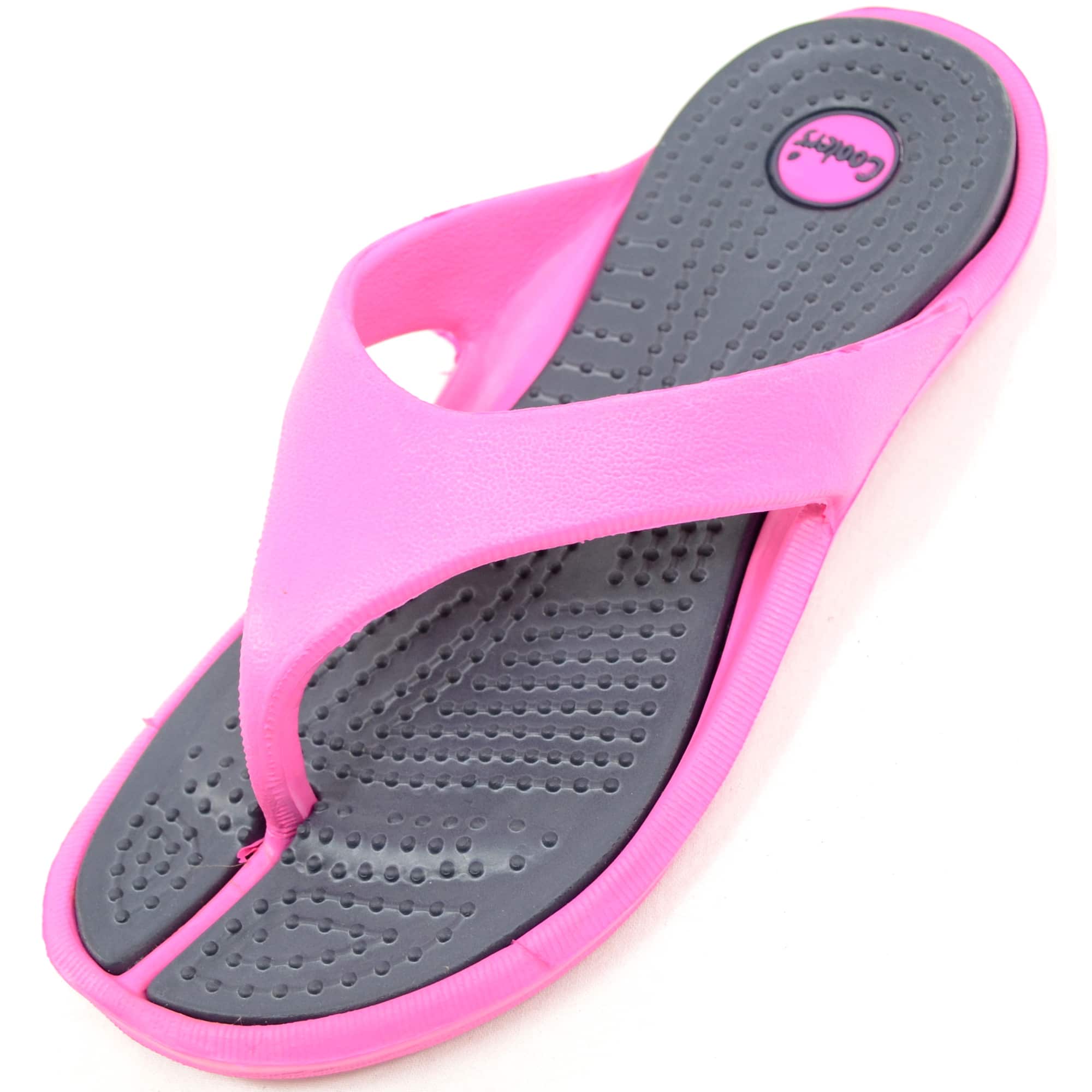 Women's Light Weight Rubber Summer Flip Flops / Sandals - Absolute Footwear