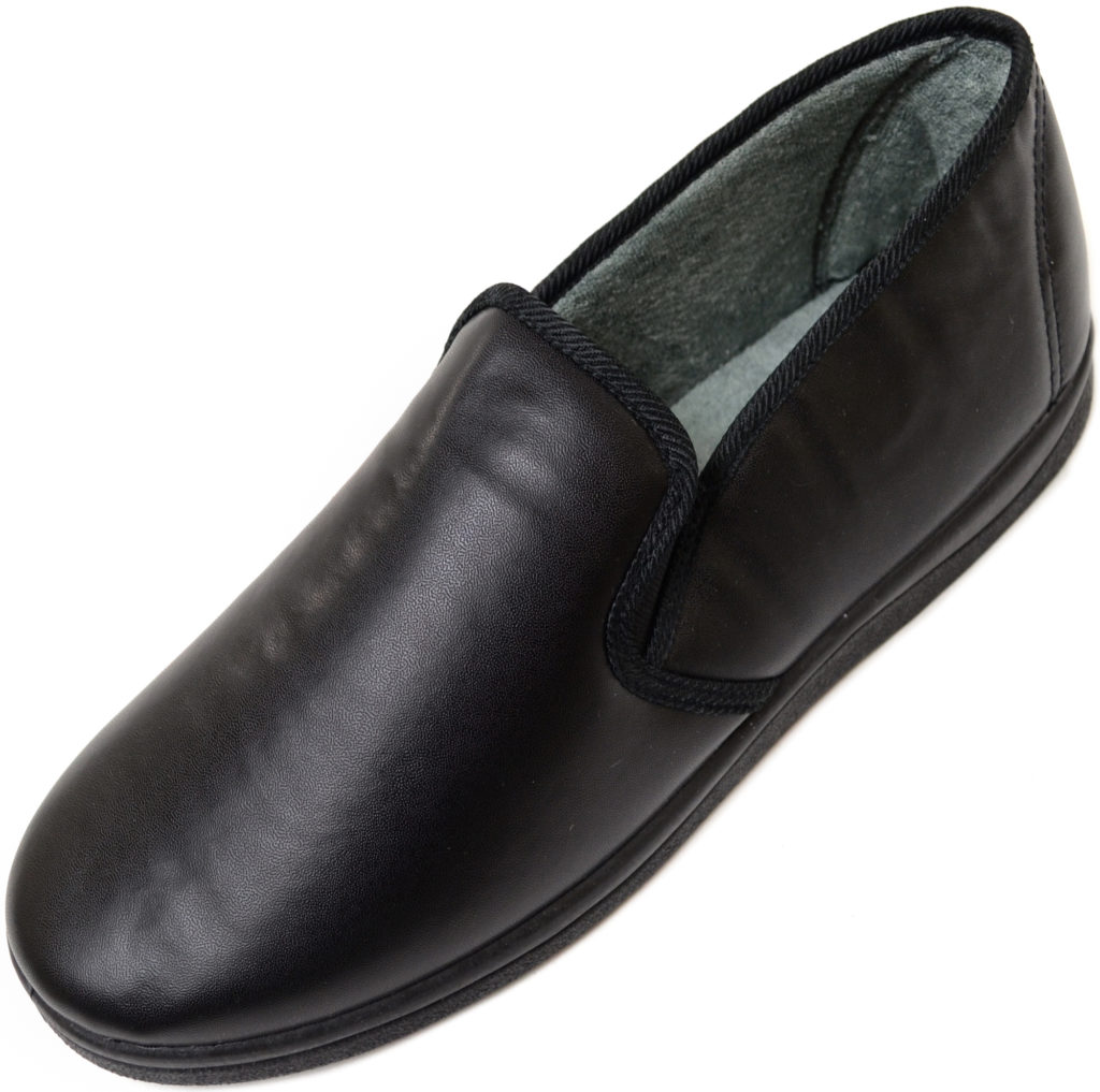 Men's Dr Lightfoot Slippers with Memory Foam Insole - Absolute Footwear