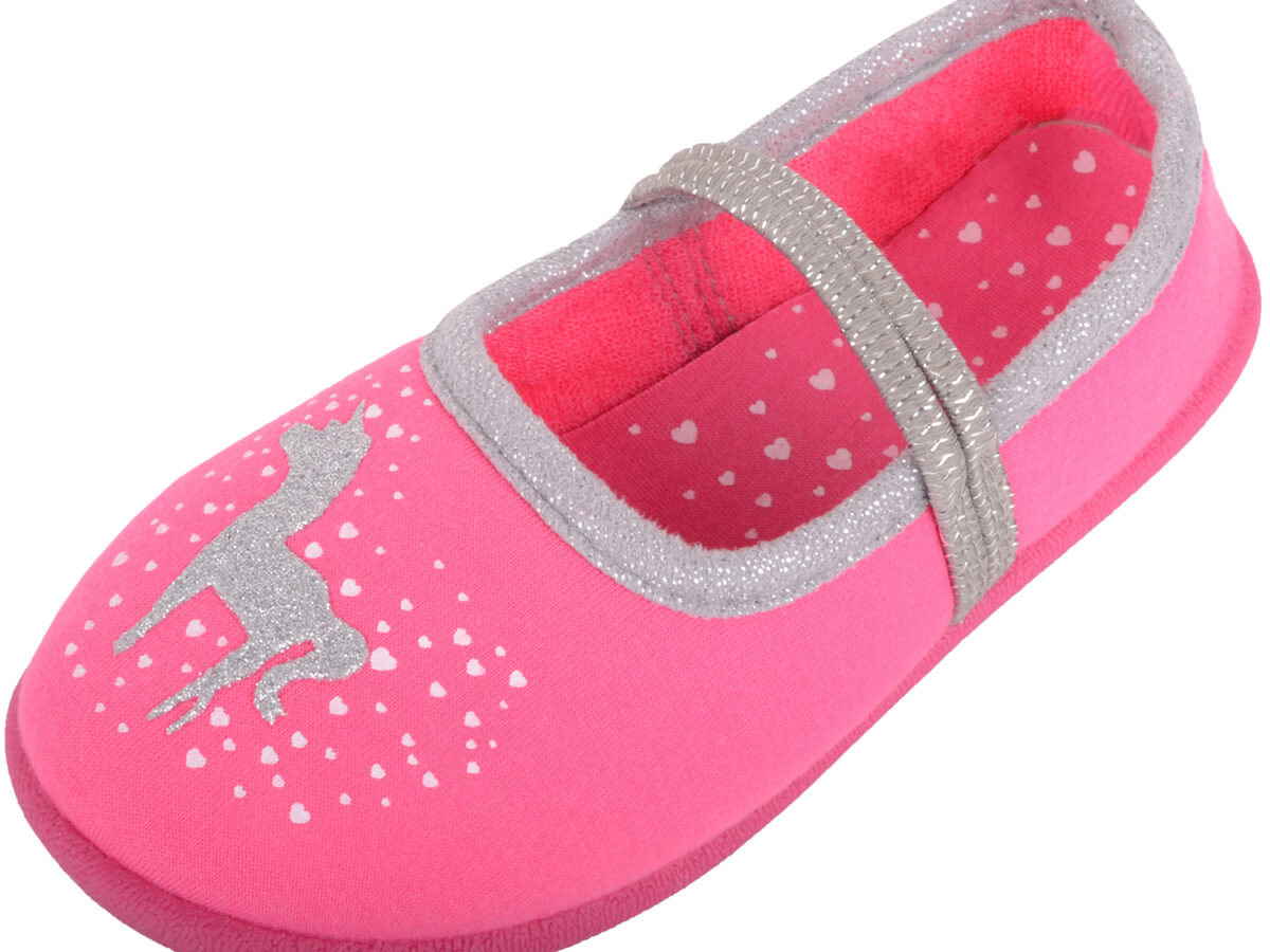 Absolute Footwear Kids/Childrens/Infant/Boys Slip On Touch and Close Slippers with Digger Design